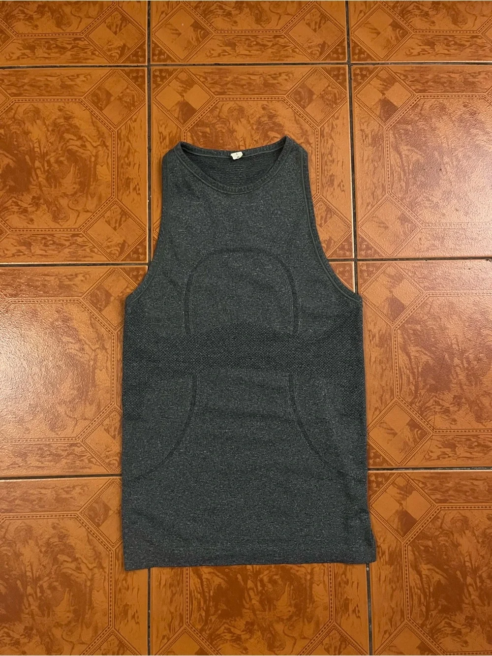 lululemon athletica Dark Charcoal Muscle Tank
